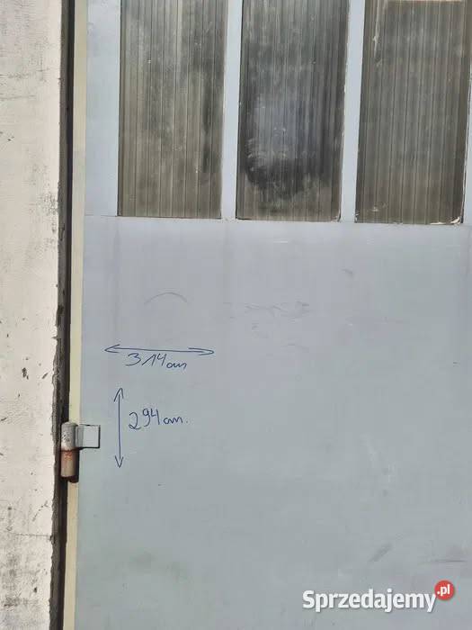 Brama warsztatowa dwuskrzydłowa śląskie Psary