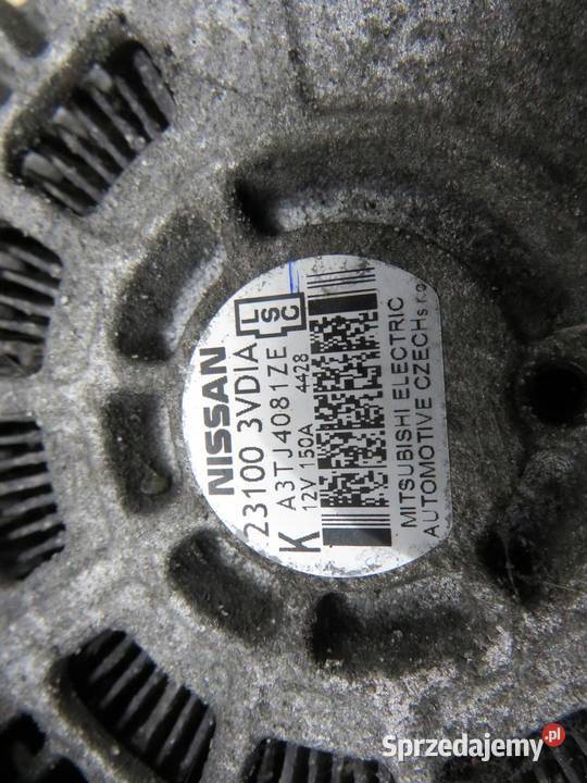 ALTERNATOR NOTE E12 15 DCI 231003VDIA