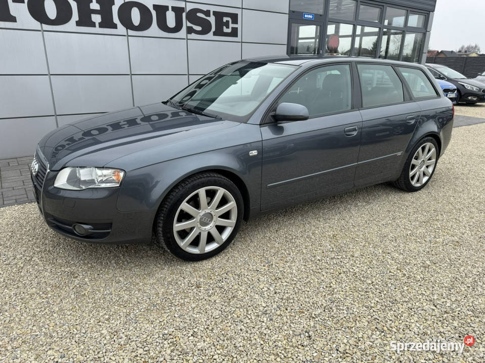 Audi A4 Avant 20 s line xenon B7 20042007 szary Chełm Śląski