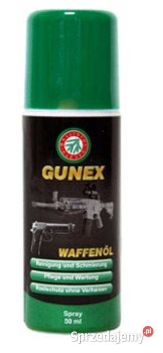 GUNEX Olej do broni spray 50 ml Sporty strzeleckie i myślistwo