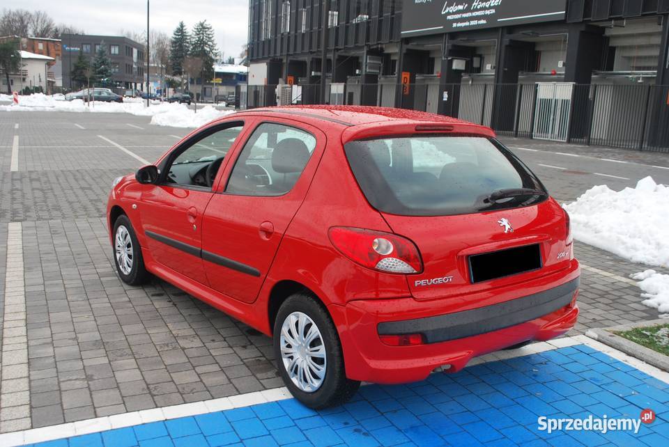 Peugeot 206 11 benzyna 60 Klima Zadbany Niski wspomaganie kierownicy małopolskie Nowy Sącz