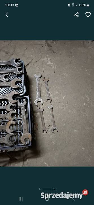 Klucze płaskie Prl Dąbrowa Górnicza sprzedam