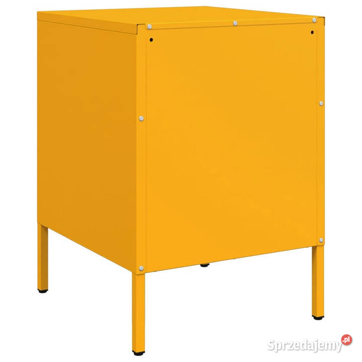 Szafki nocne 2 musztardowe 36x39x505 stal Warszawa