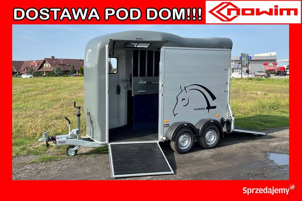 Przyczepa do koni przedni trap Touring Country Do przewozu koni Kotlin sprzedam