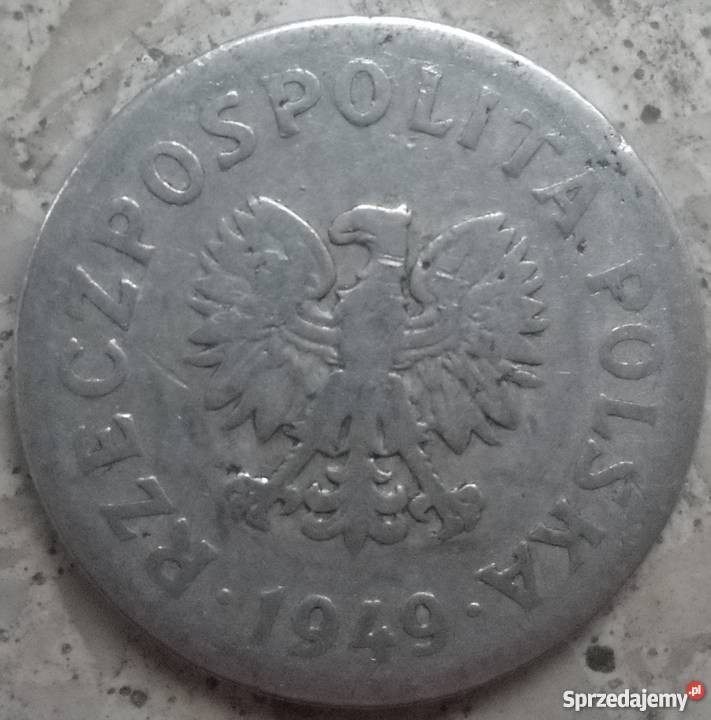 POLSKA50 GROSZY1949 r bzAL Legionowo