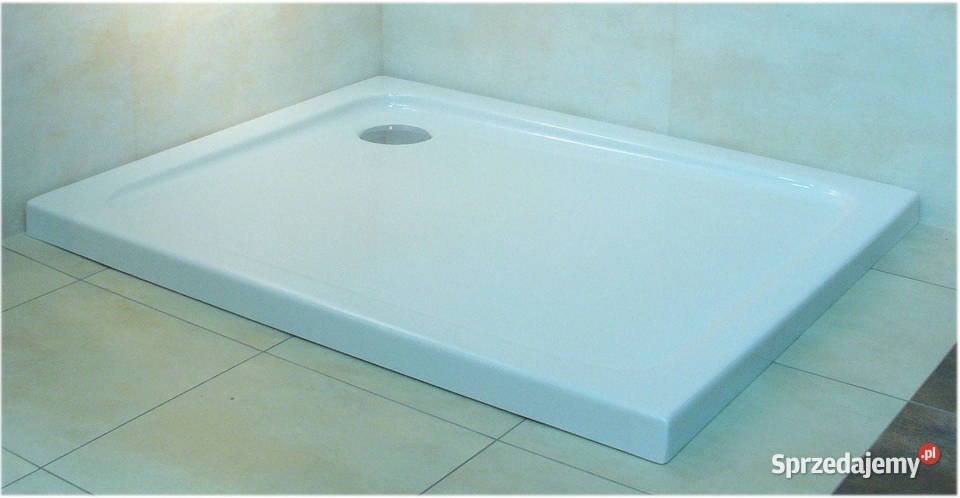 Brodzik 130x80 do montażu na podłodze akrylowy Szczecin