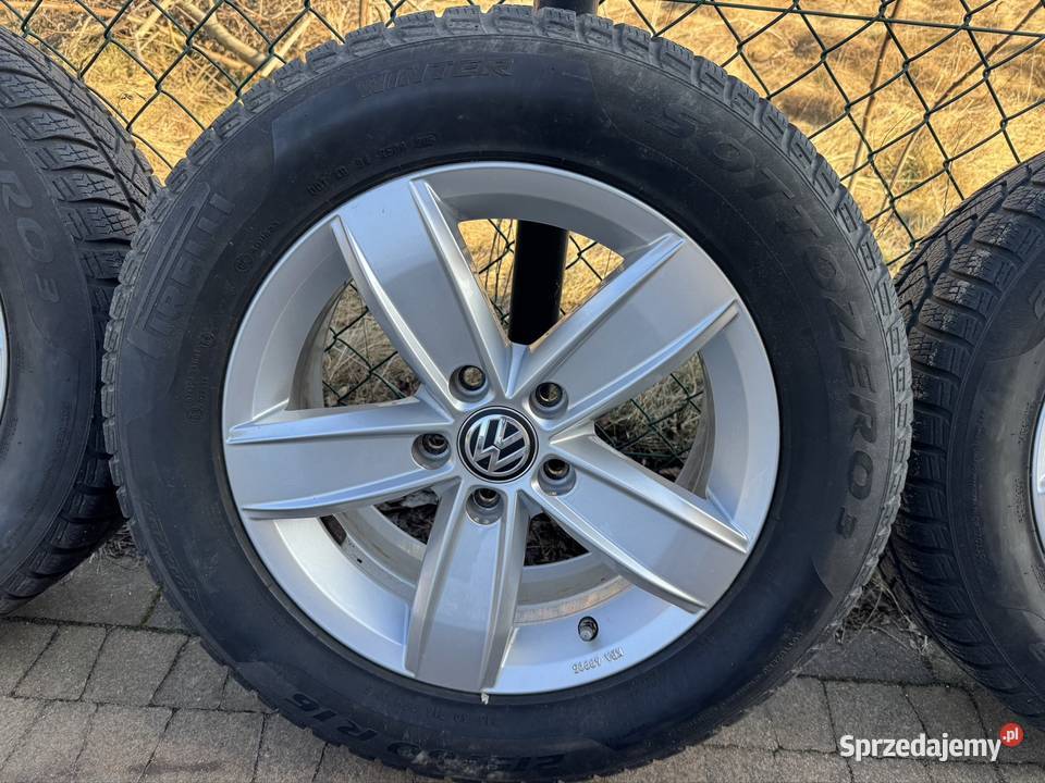 Felgi VW 16 5x112 et 45 65j z czujnikami Konin