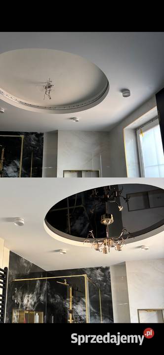 Wykończenia wnętrz sufity napinaneRóżne warianty Włocławek