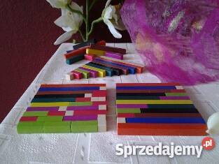 LICZBY W KOLORACH KLOCKI CUISENAIREAPOMOC mazowieckie Warszawa
