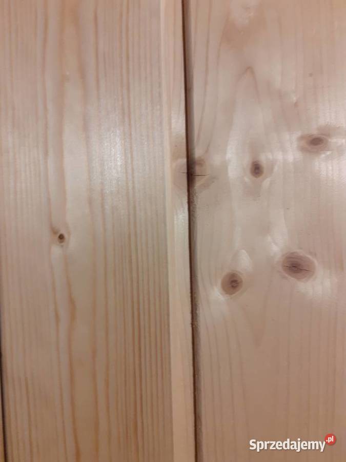 Świerkowa deska elewacyjna obiciowa boazeria Budownictwo i akcesoria pomorskie Czapielsk sprzedam