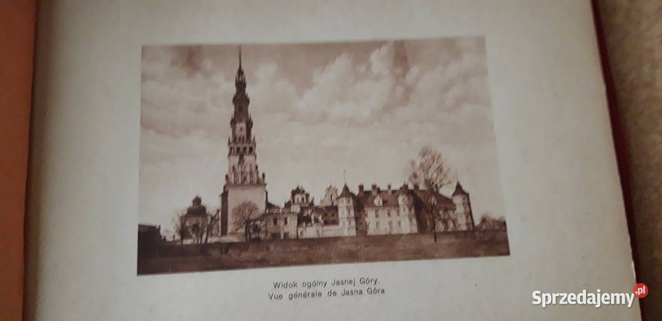 Jasna Góra Częstochowa 1938 przepiękny album w wielkopolskie Iwno