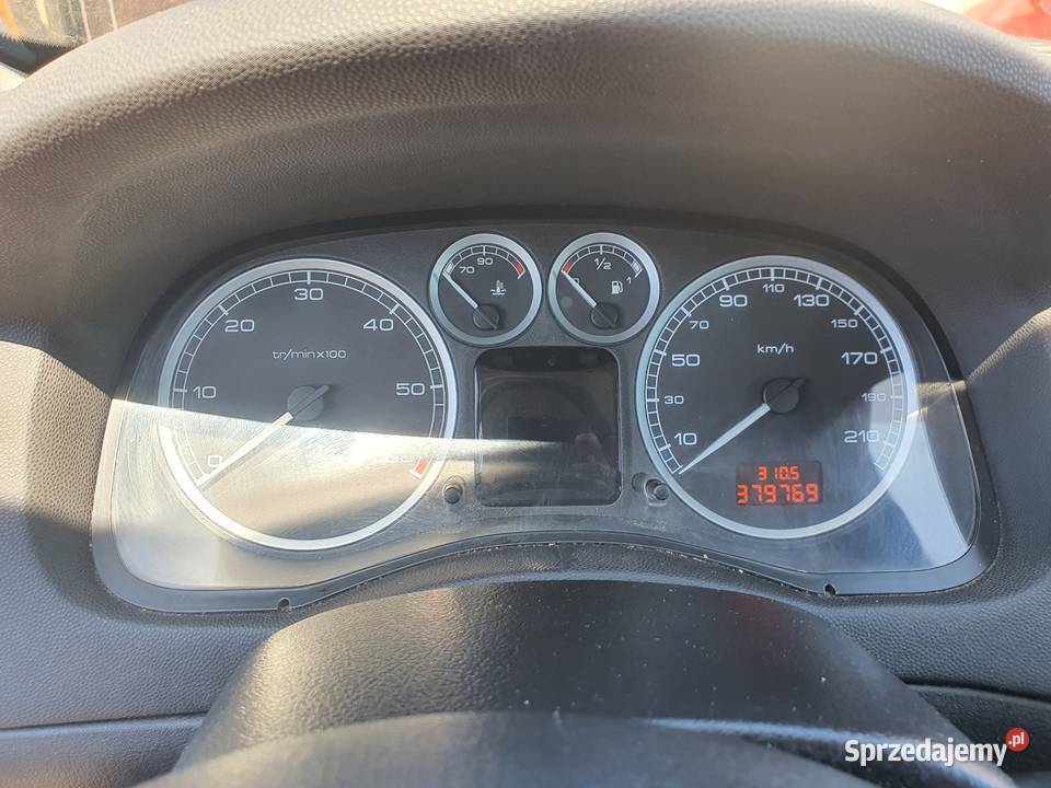 Peugeot 307sw 2hdi 136 2004 welurowa tapicerka Łask