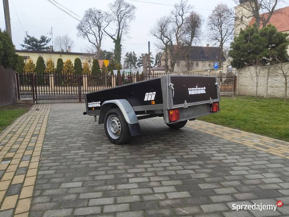 Przyczepka samochodowa Variant 2105 burtowe Wągłczew sprzedam