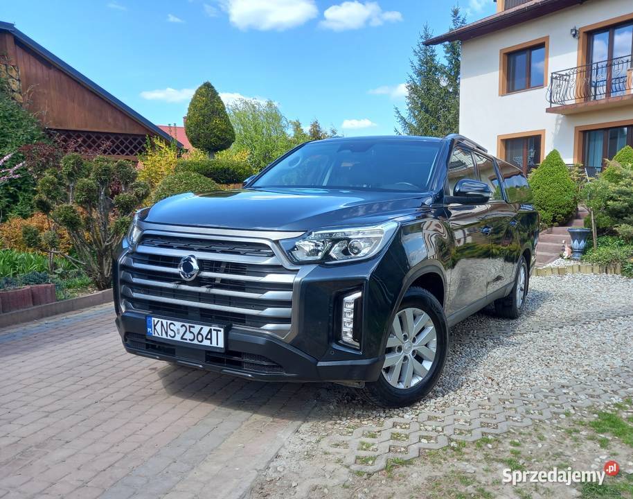 KGM MUSSO GRAND zadbany salon polska serwis ASO niski przebieg do negocjacj Nowy Sącz