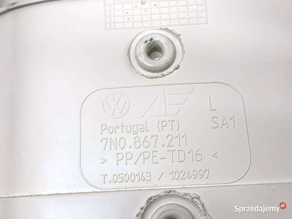 BOCZEK DRZWI LEWY TYŁ ROLETA VW SHARAN sprzedam