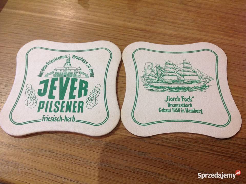 Stara Podkładka pod Piwo JEVER PILSENER Fresisch sprzedam