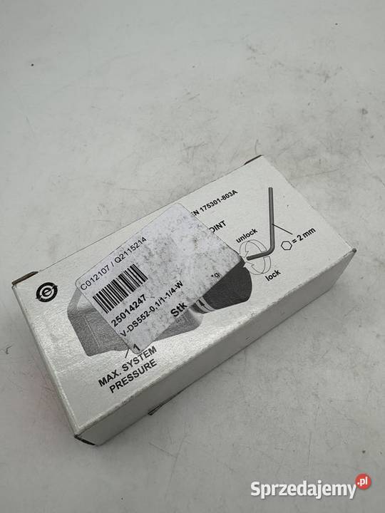 Timmer pneumatik VDS55201114W Pressure switch Warszawa sprzedam