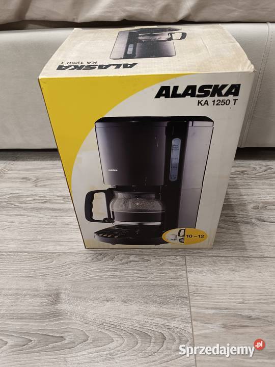 Ekspres przelewowy do kawy Alaska KA 1250 T AGD drobne sprzedam
