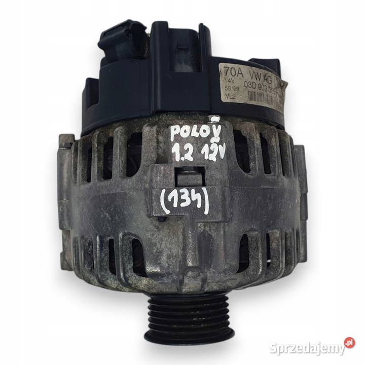 ALTERNATOR VW Polo V Ibiza Fabia II 12 12V 70A Układ elektryczny silnika lubelskie Chełm sprzedam
