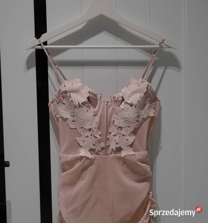 Bershka śliczna sukienka marszczenia 34 XS Wrocław