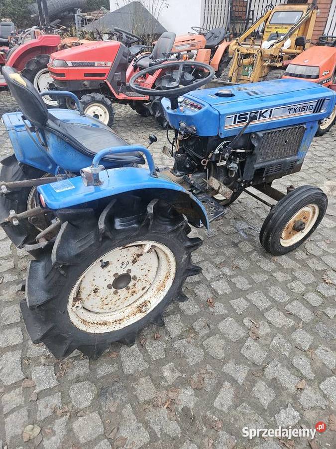 Iseki tx1510 glebogryzarka mini traktorek Rożno-Parcele