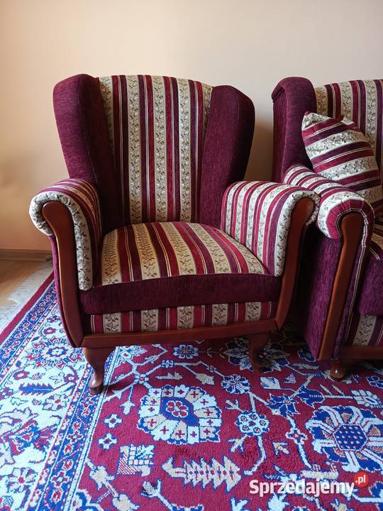 Rozkładana kanapa dwa fotele Dąbrowa Górnicza