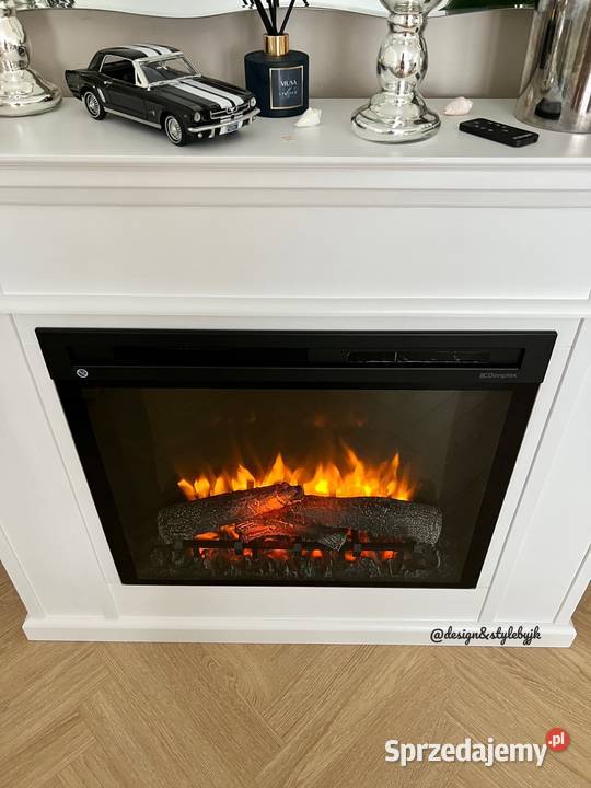 Kominek Flame wkład elektryczny Dimplex 28 biały Dekoracje i ozdoby sprzedam