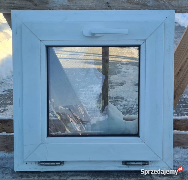 OKNA KacprzaK 55X54 OKNO Używane Plastikowe PCV Okna ścienne lubelskie