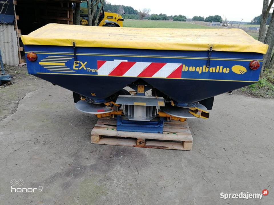 Rozsiewacza bogballe ex nieuszkodzony Rozsiewacze nawozów Koło