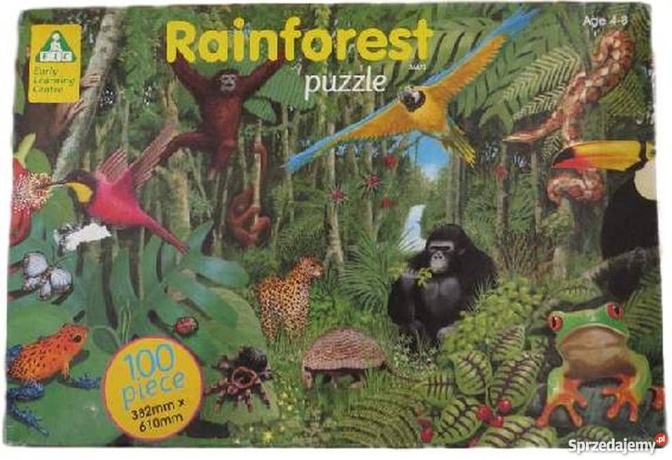 Puzzle DŻUNGLA ELC Early Learning Centre 100 Zamość