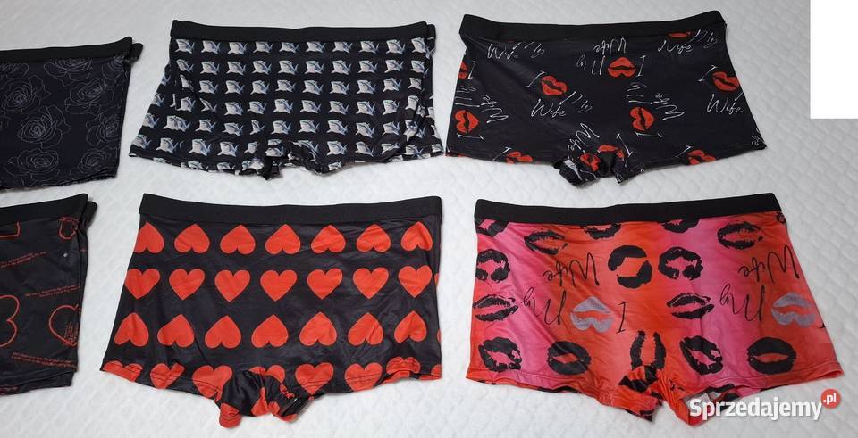 Bokserki męskie majtki bielizna męska kolorowe Czeladź