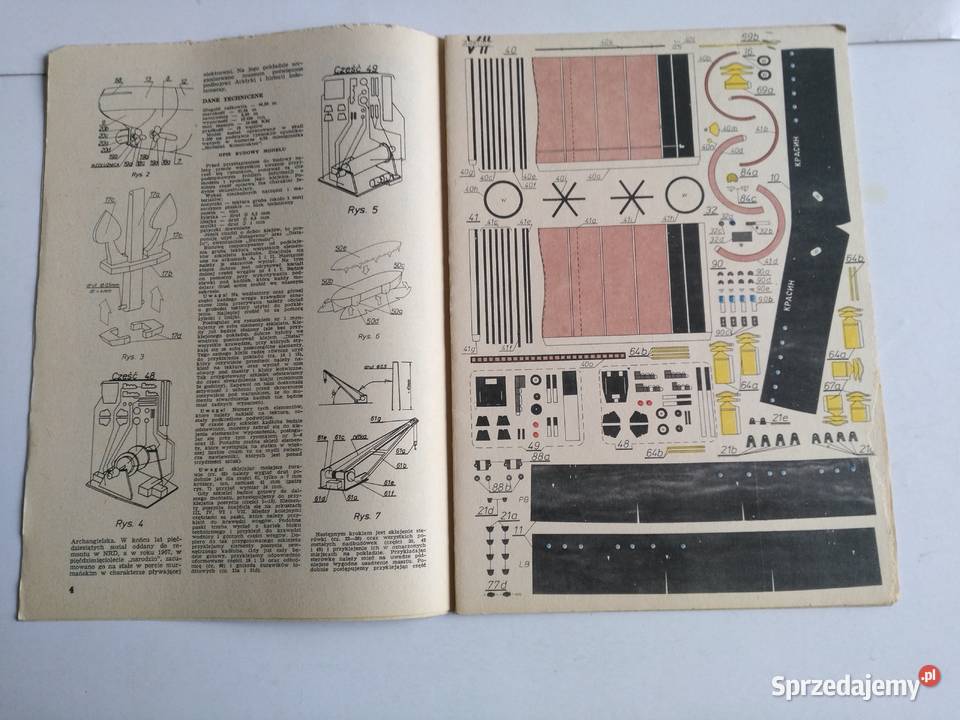 Mały Modelarz 71985 Lodołamacz Krasin Dąbrowa Górnicza