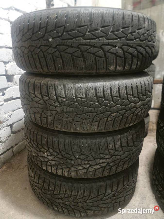 Koła zimowe Nokian rozstaw 4x100 14 bieżnik 7mm Koła dolnośląskie Lubin sprzedam