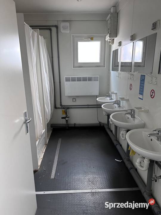 KONTENER SANITARNY 2x PRYSZNIC 2x WC 2x PISUAR dolnośląskie