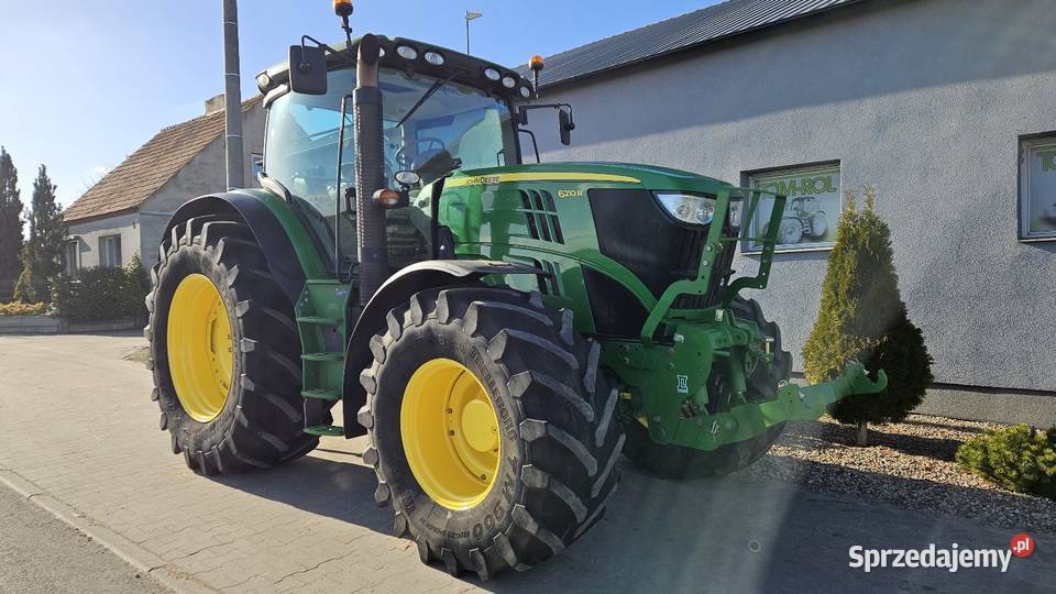John Deere 6210R wielkopolskie Gruntowice sprzedam
