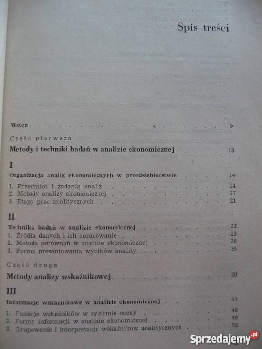 Metody analizy ekonomicznej w przemyśle Poznań