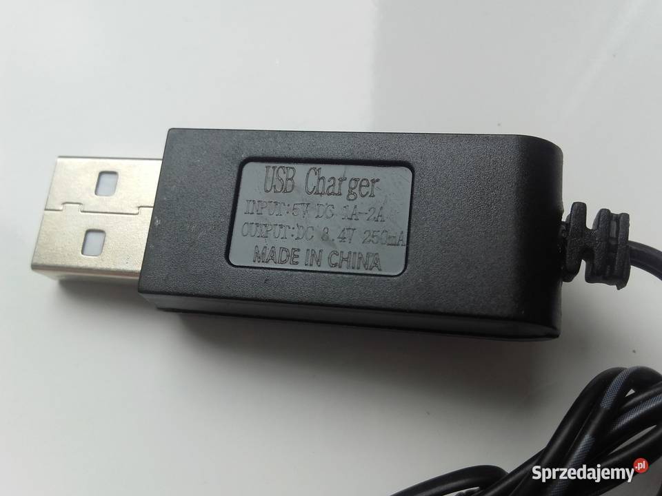 Ładowarka USB KET do akumulatorów 84V 250mA biały Zdalnie sterowane Zabawki kujawsko-pomorskie