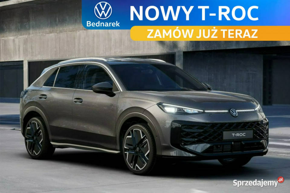 Volkswagen TRoc Wersja RLine 15 eTSI 150 DSG Łódź