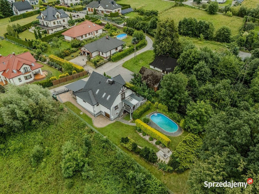 Luksusowy dom z basenem sauną i jacuzzi Jaworze Sprzedaż sprzedam