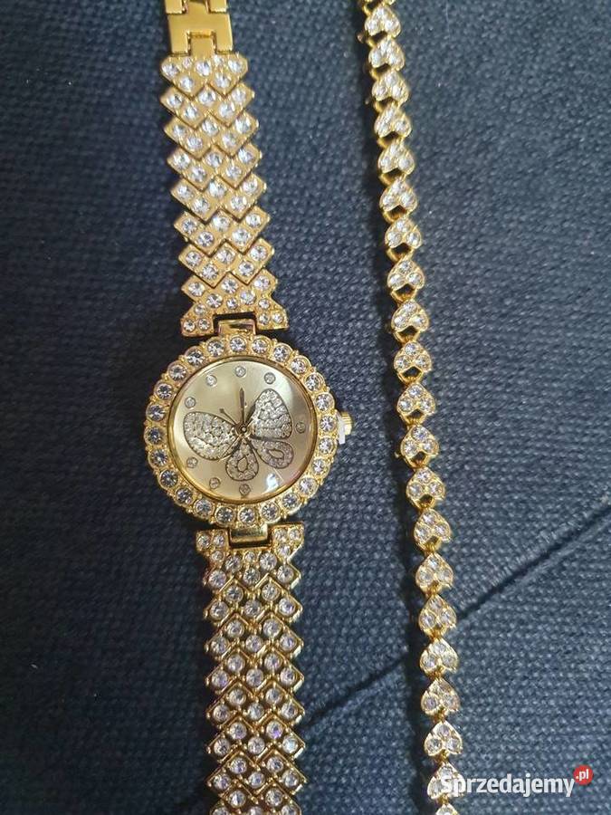 Zegarek z bransoletka warmińsko-mazurskie Nowe Miasto Lubawskie sprzedam