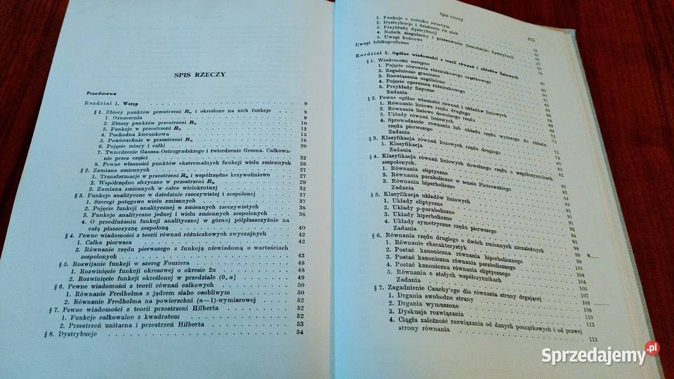 Wstęp do teorii równań różniczkowych cząstkowych Gdańsk