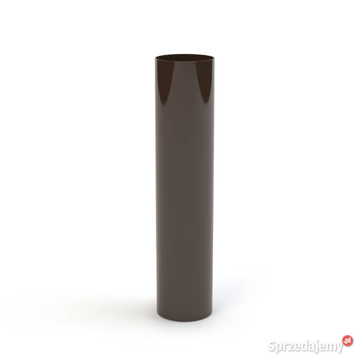Rura spustowa Gamrat 110mm PVC 4mb Brąz Zawoja