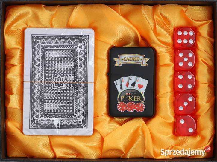 Zestaw Zapalniczka Benzynowa Karty do Gry 5 Pozostałe Ostrowy nad Okszą