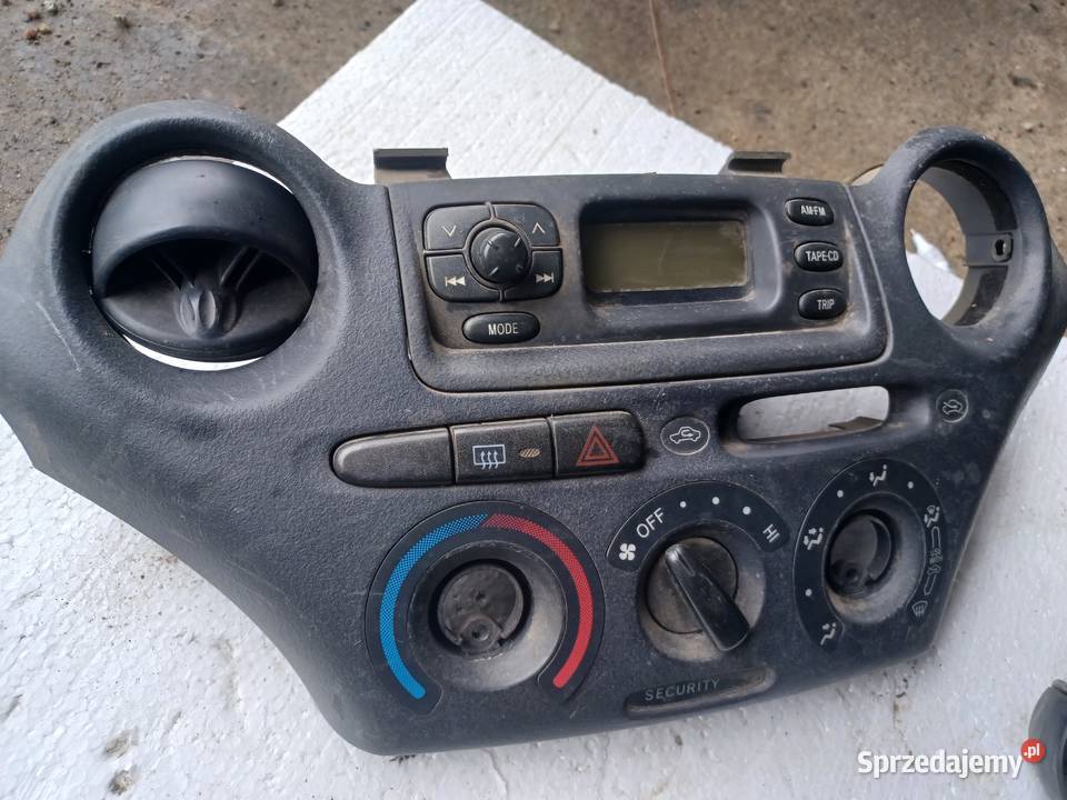 Panel Sterowania Klimatyzacji Toyota Yaris osobowe Wisznice