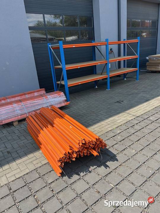 Regały regał magazynowy półkowy H250 x55 do