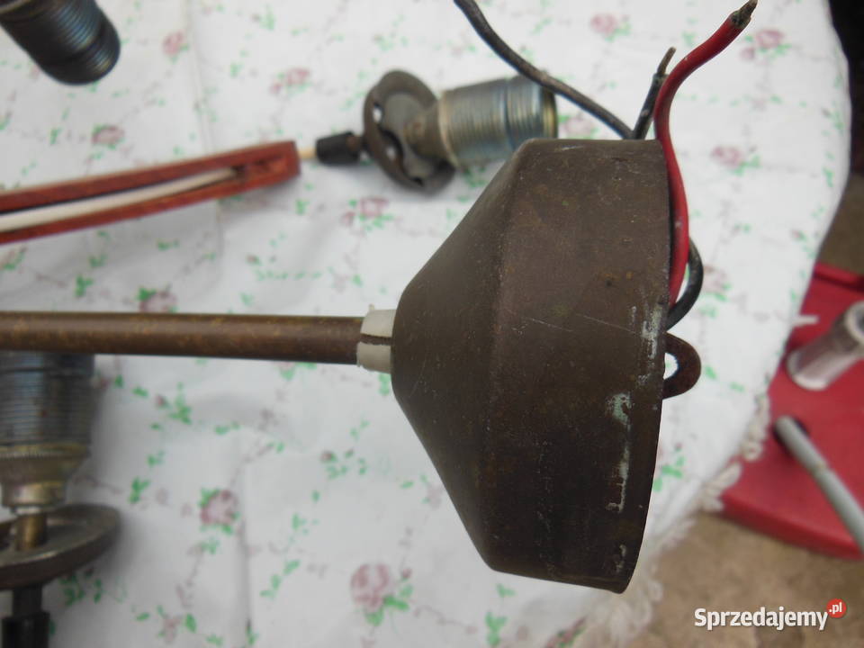 Lampa sufitowa wisząca PRL Wrocław