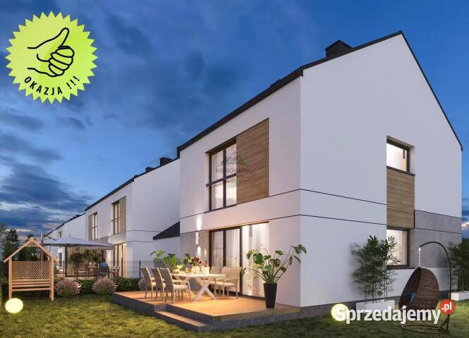 Dom szeregowy na sprzedaż 114m2 Dobrzykowice sprzedam