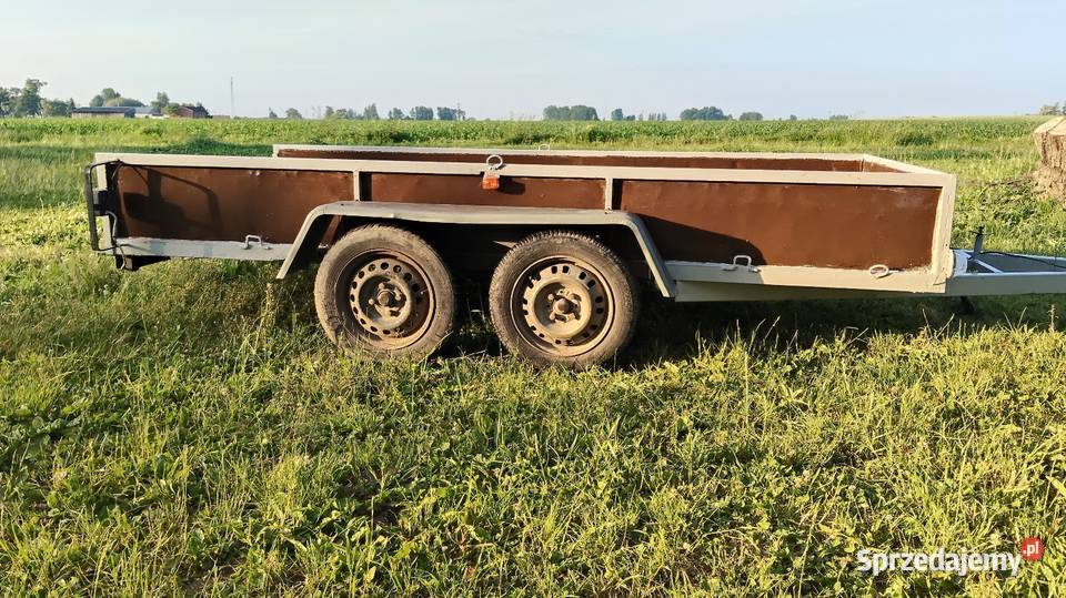 Przyczepka samochodowa 4m długość Sieradz