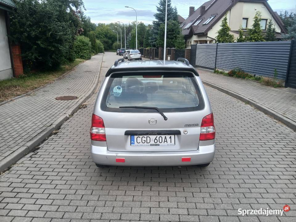 Mazda Demio 13 benzyna 02r oc do maja 2027r z Rok produkcji 2002 Płock