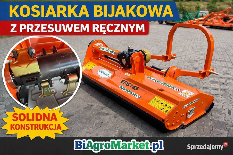 Kosiarka bijakowa przesuw ręczny mulczer rokosan Bijakowe Bijakowe podlaskie Bielsk Podlaski